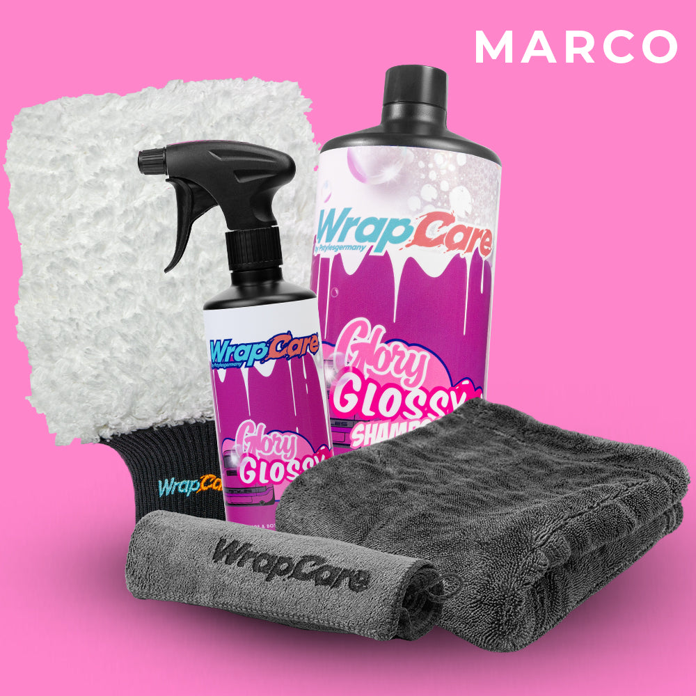 Glanzfolierungs-Set Tuch Marco - WrapCare by Pstylesgermany