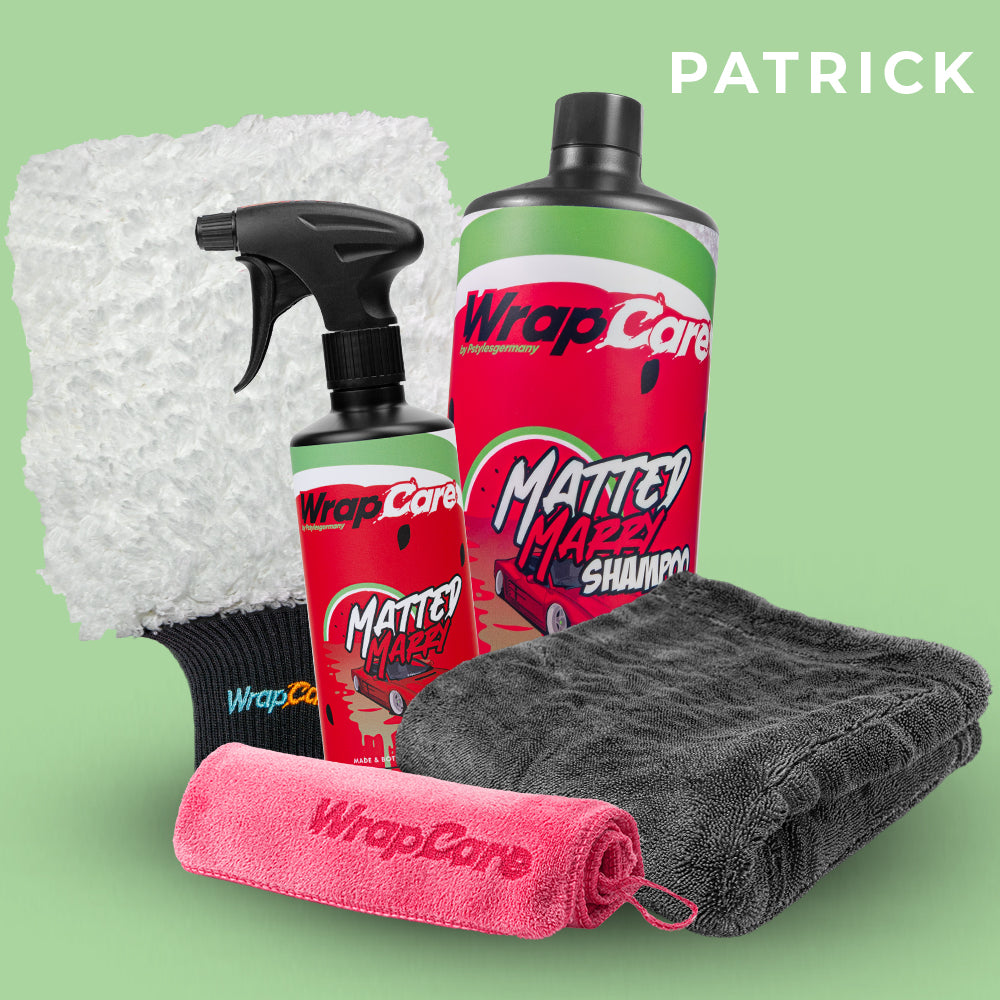 Mattfolierungs-Set Tuch Patrick - WrapCare by Pstylesgermany